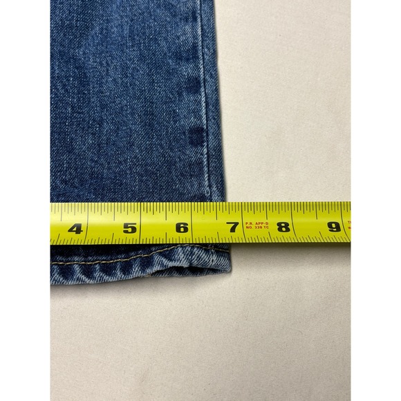 Abercrombie & Fitch Slim Straight Jeans Blue Wash Women's Size 26X30 Button Fly - Picture 15 of 15